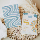 ヒア・カムズ・ザ・サン ベイビーシャワー招待状 招待状