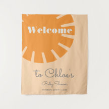 ヒア・カムズ・ザ・サン レトロ ベイビーシャワー