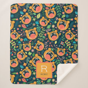 『ヒア・ミー・ロール・タイガー・ジャングパーソナライズされたル』 シェルパブランケット