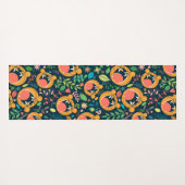 『ヒア・ミー・ロール・タイガー・ジャングパーソナライズされたル』 ヨガマット (裏面(横))