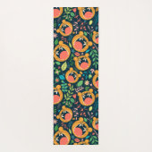 『ヒア・ミー・ロール・タイガー・ジャングパーソナライズされたル』 ヨガマット (裏面)