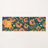 『ヒア・ミー・ロール・タイガー・ジャングパーソナライズされたル』 ヨガマット (正面(横))