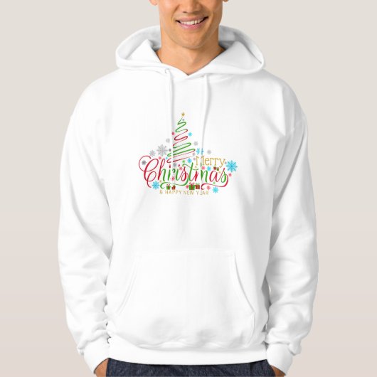 ヒイラギとベリーのボウ #クリスマス #xmas #新年 パーカ (正面)