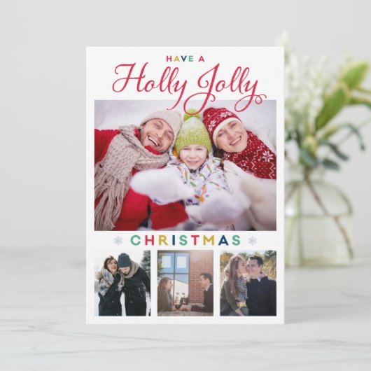 ヒイラギのすてきなクリスマスカード シーズンカード (スタンド正面)