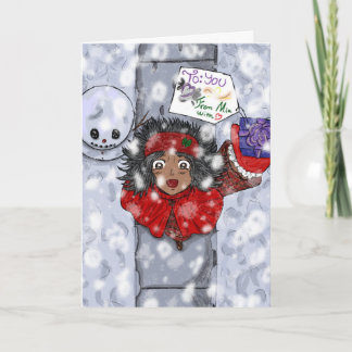 ヒイラギのすてきなクリスマス シーズンカード