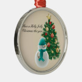 ヒイラギのすてきなクリスマス メタルオーナメント (右)