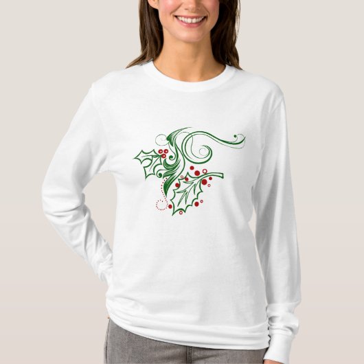 ヒイラギのリボン Tシャツ (正面)
