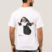 ヒイラギのローラーのボーリングをするチーム Tシャツ (裏面)