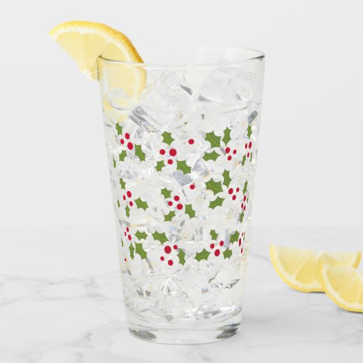 ヒイラギの果実ガラスのタンブラー タンブラーグラス (アイス正面)