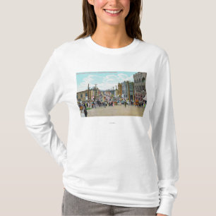 ヒイラギの通りからの西部の眺め Tシャツ