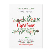 ヒイラギは|のクリスマス夕食|の休日のパーティを去ります