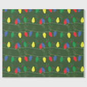 ヒイラギ及びライト ラッピングペーパー (フラット)