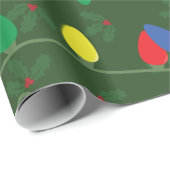 ヒイラギ及びライト ラッピングペーパー (ロールコーナー)