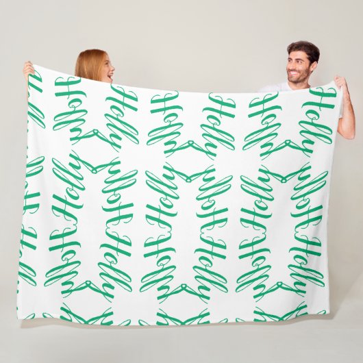 "ヒイラギ"のパーソナライズなフリースブランケット フリースブランケット (インサイチュ)