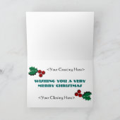 ヒイラギ シーズンカード (内部)