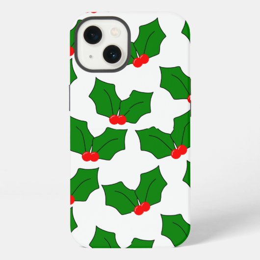 ヒイラギ iPhoneケース (裏面)