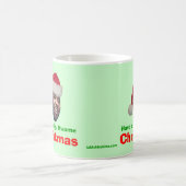 ヒイラギ、Kwameのクリスマスを持って下さい コーヒーマグカップ (中央)