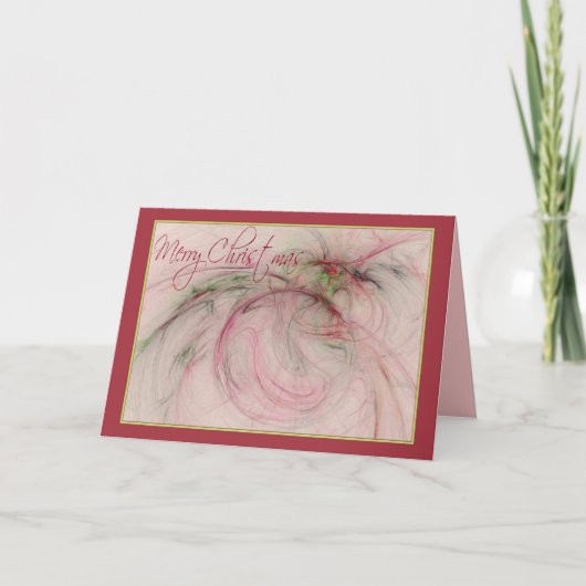 ヒイラギ「Nは~のメリークリスマスを飾ります シーズンカード (正面)