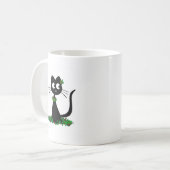 ヒイラギKuro コーヒーマグカップ (正面左)
