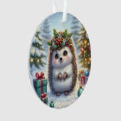 ヒイロギとクリスマスツリーのイルミネーション オーナメント (正面)