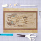 ヒエラルキーの天使アーチャンゲル、バーンジョーンズ 薄葉紙 (クラフト)