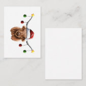 ヒエランメリーコクリスマスだ ノートカード (正面/裏面)