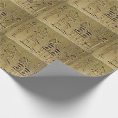 ヒエログリフ ラッピングペーパー (角)