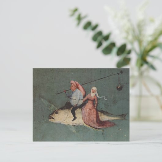 ヒエロニムス絵画ボッシュの芸術 ポストカード (スタンド正面)