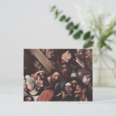 ヒエロニムス運ボッシュ – 十字架 ポストカード (スタンド正面)