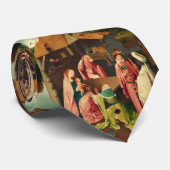 ヒエロニムス・ボスによる東方三博士の礼拝 ネクタイ (ロール)