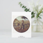 ヒエロニムス・ボスによる行商人 ポストカード (スタンド正面)