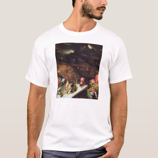 ヒエロニムス・ボスの絵画の芸術 Tシャツ (正面)