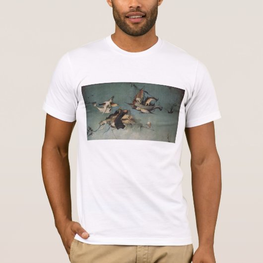 ヒエロニムス・ボスの絵画の芸術 Tシャツ (正面)