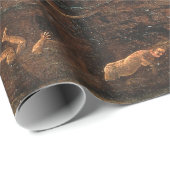 ヒエロニムス・ボッシュによって地獄に魂を導く天使 ラッピングペーパー (ロールコーナー)