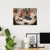 ヒエロニムス・ボッシュによる卵のコンサート ポスター (ホームオフィス)