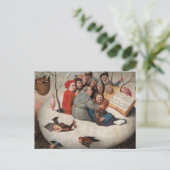 ヒエロニムス・ボッシュによる卵のコンサート ポストカード (スタンド正面)