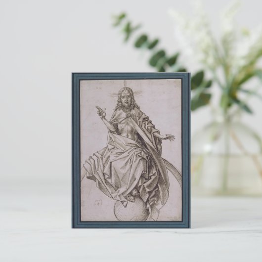 ヒエロニムス・ボッシュによる最後の判決(詳細) ポストカード (スタンド正面)