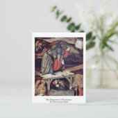 ヒエロニムス・ボッシュによる聖アンソニーの誘惑 ポストカード (スタンド正面)