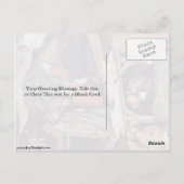 ヒエロニムス・ボッシュによる聖アンソニーの誘惑 ポストカード (裏面)
