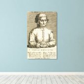 ヒエロニムス・ボッシュのポートレート(c.1450-1516)プレート3 キャンバスプリント (インサイチュ (ウッドフロア))