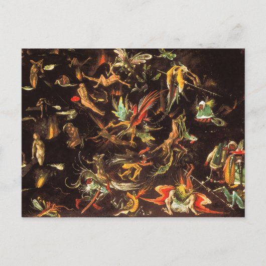 ヒエロニムス・ボッシュの最後の判決 ポストカード (正面)