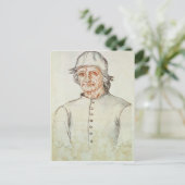 ヒエロニムス・ボッシュポートレート ポストカード (スタンド正面)
