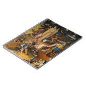 ヒエロニムス・ボッシュ – ザガーデン・オブ・地獄 ノートブック (左側)
