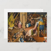ヒエロニムス・ボッシュ – ザガーデン・オブ・地獄 ポストカード (正面/裏面)
