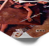 ヒエロニムス・ボッシュ – ザ・ガーデン・オブ・地獄，詳細 ポスター (角)