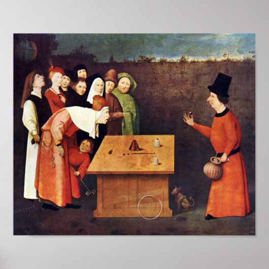 ヒエロニムス・ボッシュ・ザ・マジシャン ポスター (正面)