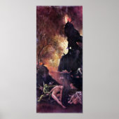 ヒエロニムス・ボッシュ – フロー上の残りの地獄 ポスター (正面)