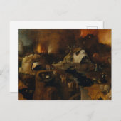 ヒエロニムス・ボッシュ – 地獄へのキリストの降下 ポストカード (正面/裏面)