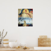 ヒエロニムス・ボッシュ – 地獄、詳細 ポスター (キッチン)