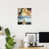 ヒエロニムス・ボッシュ – 地獄、詳細 ポスター (ホームオフィス)